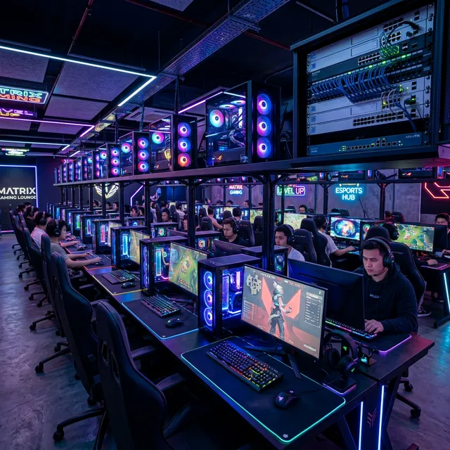 Jaringan Warnet / Gaming